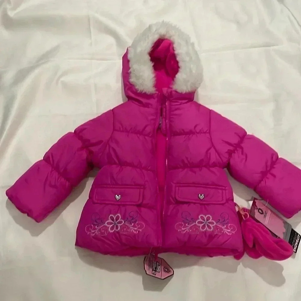 Protection system coats baby girls 2 pieces